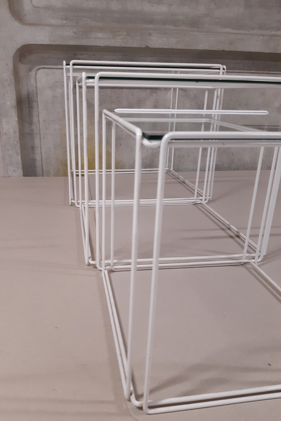 Image 1 of Max Sauze Nesting Tables Isocele