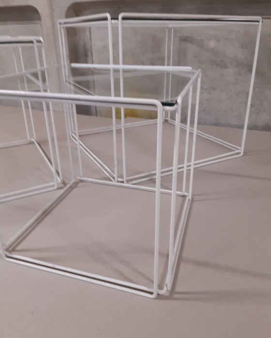 Image 1 of Max Sauze Nesting Tables Isocele