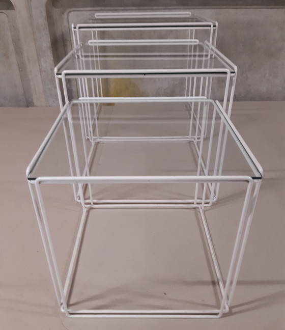 Image 1 of Max Sauze Nesting Tables Isocele