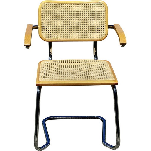 Vintage beechwood armchair by Marcel Breuer, 1970