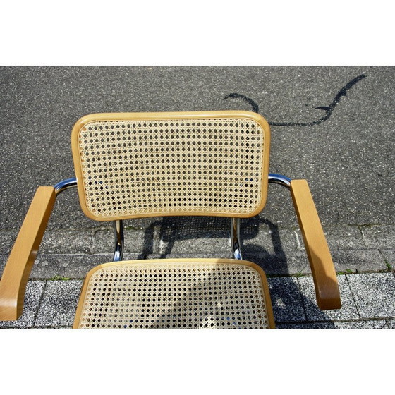 Image 1 of Vintage beechwood armchair by Marcel Breuer, 1970