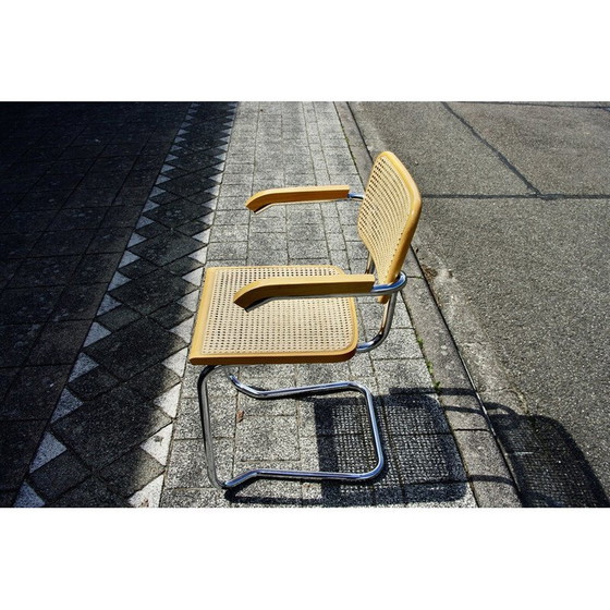 Image 1 of Vintage beechwood armchair by Marcel Breuer, 1970