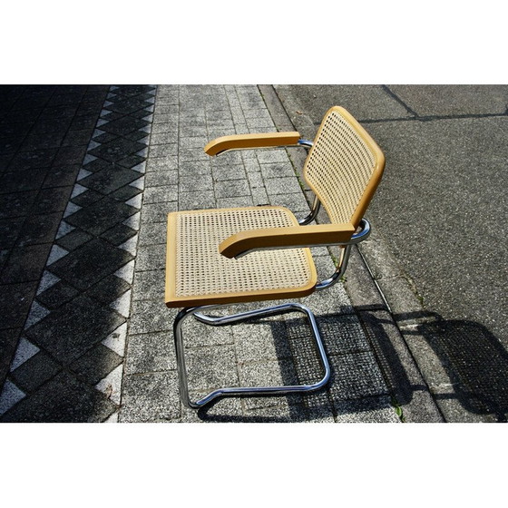 Image 1 of Vintage beechwood armchair by Marcel Breuer, 1970