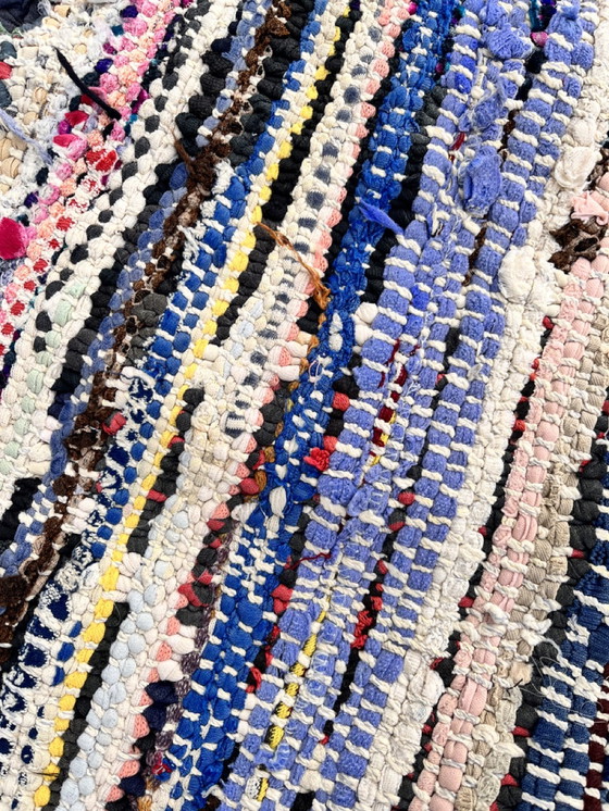 Image 1 of Véritable tapis berbère marocain en coton fait main