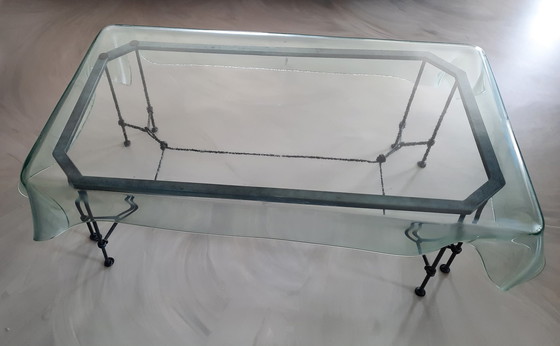 Image 1 of Design glass coffee table