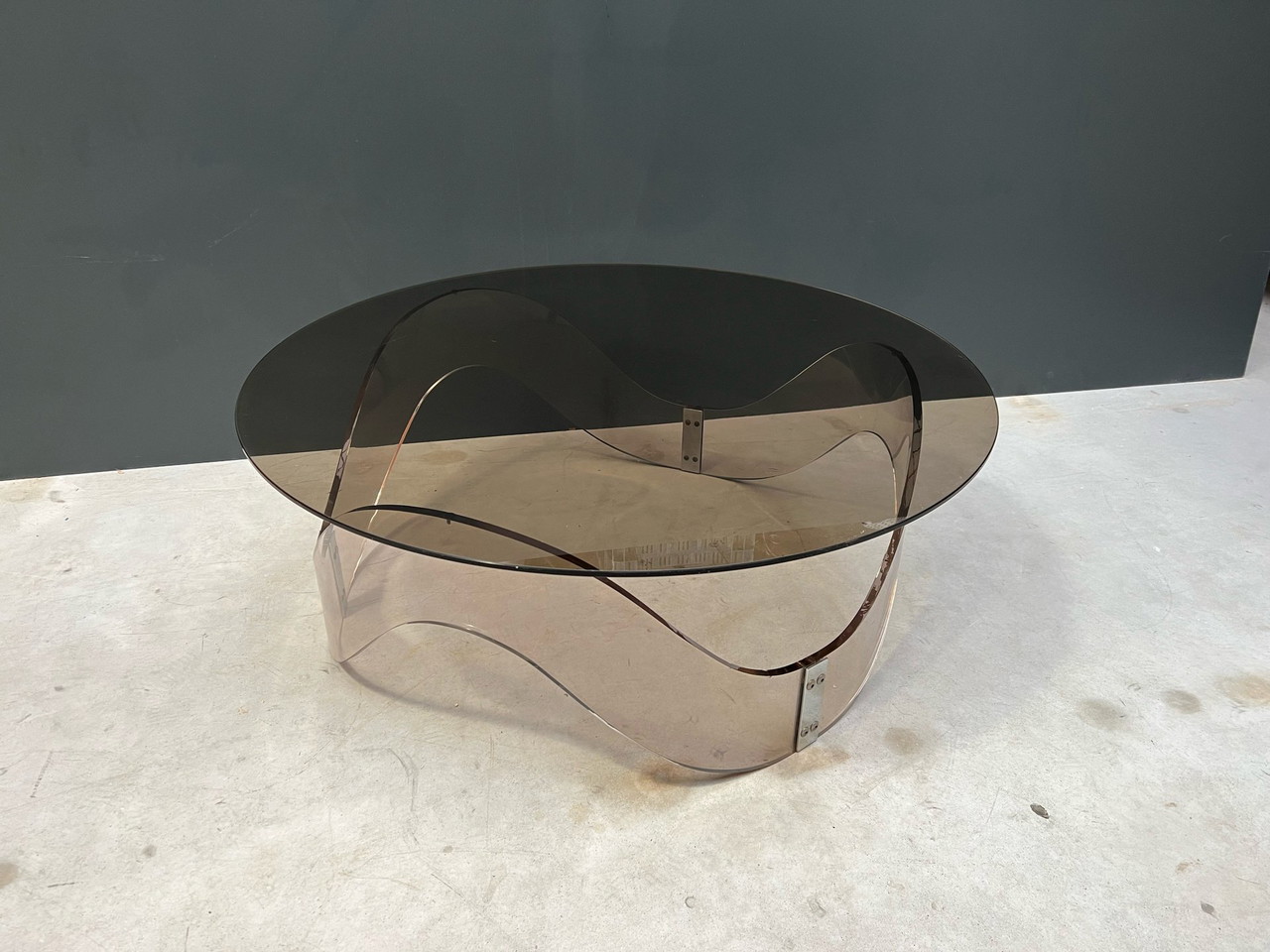 センターテーブル・ローテーブル Space Age Anonymous Design OvalTable Space Age Tables | Whoppah
