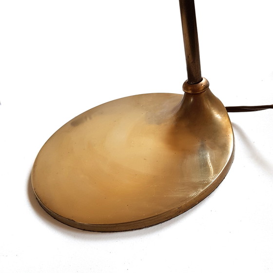 Image 1 of Mid-Century Brass Table Lamp