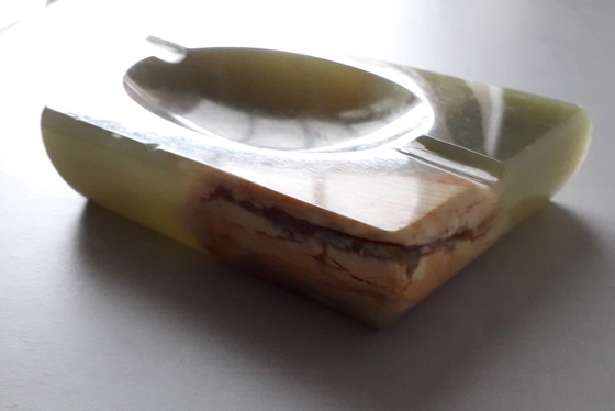 Image 1 of Posacenere Vinxtage in marmo verde onice