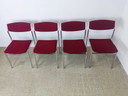 4x Gijs van der Sluis dining chair