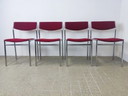 4x Gijs van der Sluis dining chair