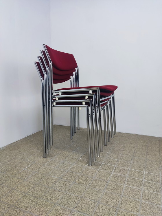 Image 1 of 4x Gijs van der Sluis dining chair