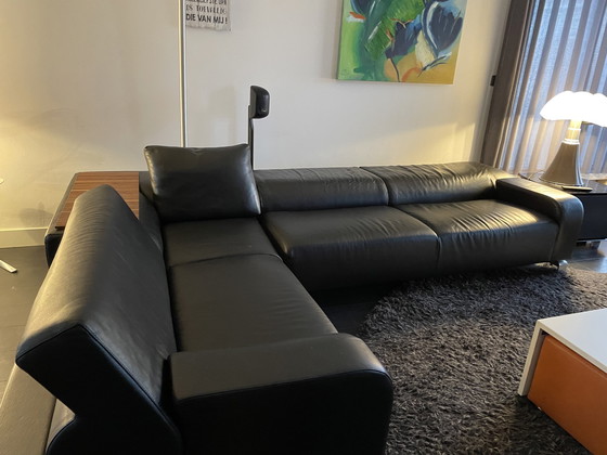 Image 1 of Leolux flat corner sofa