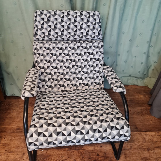 Image 1 of Chaise tubulaire vintage 1980