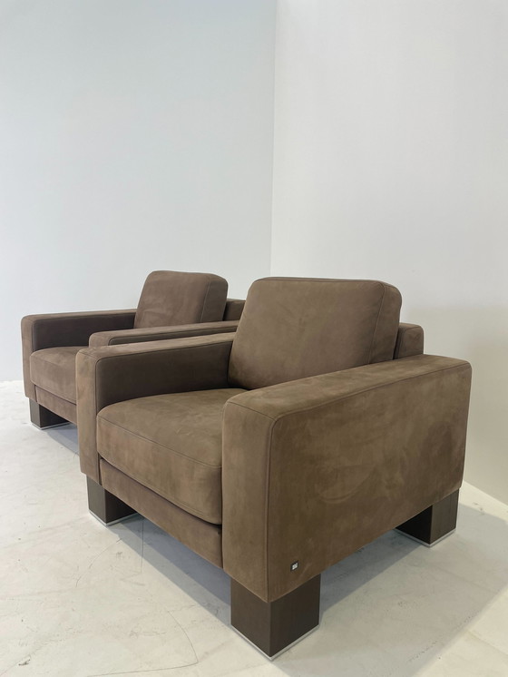 Image 1 of 2x Rolf Benz armchairs