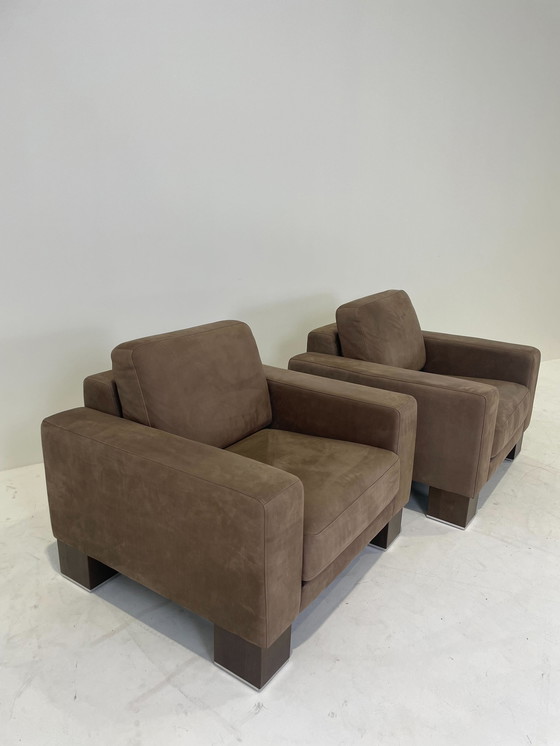 Image 1 of 2x Rolf Benz armchairs