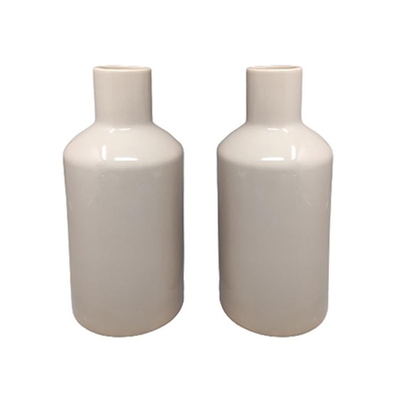 Image 1 of 2x F.lli Brambilla Vases in Ceramic