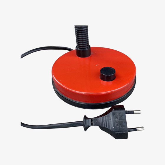 Image 1 of Red Retro Desk Light | E-Lite 1980s