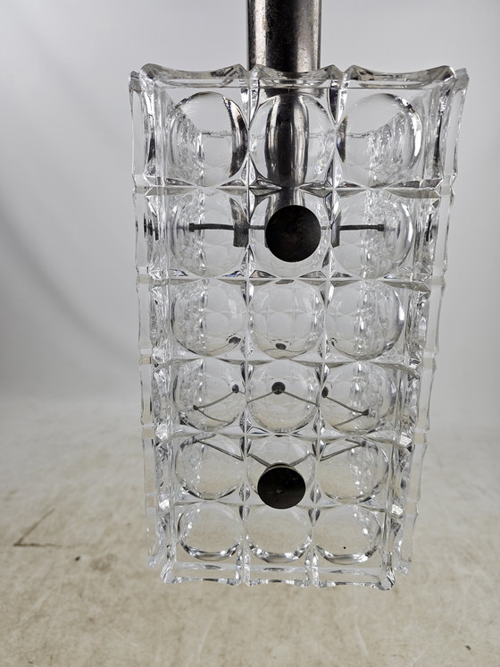 Image 1 of Italian Pendant Lamp Of Thick Glass