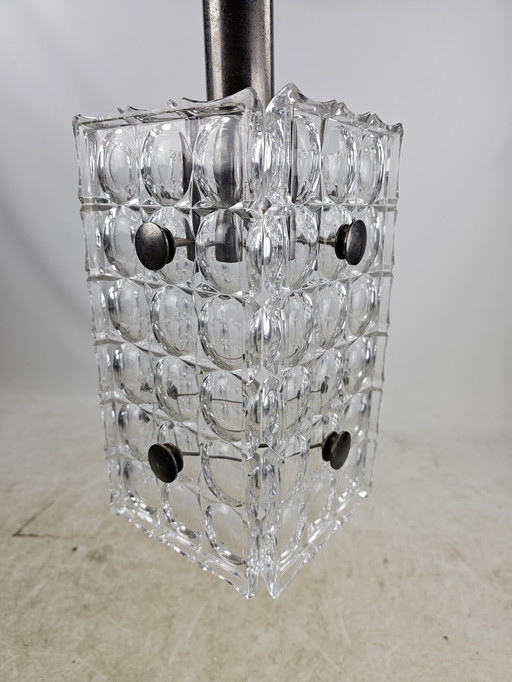 Italian Pendant Lamp Of Thick Glass