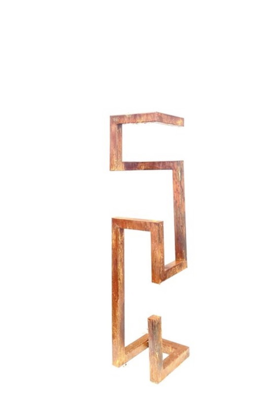 Image 1 of Ana Lucia B.M "Sculpture Corten Xl " / Garden Object