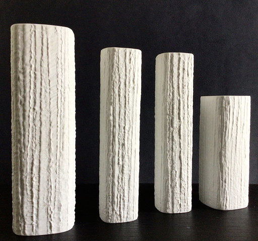 4x Thomas Rosenthal Richard Scharrer vase