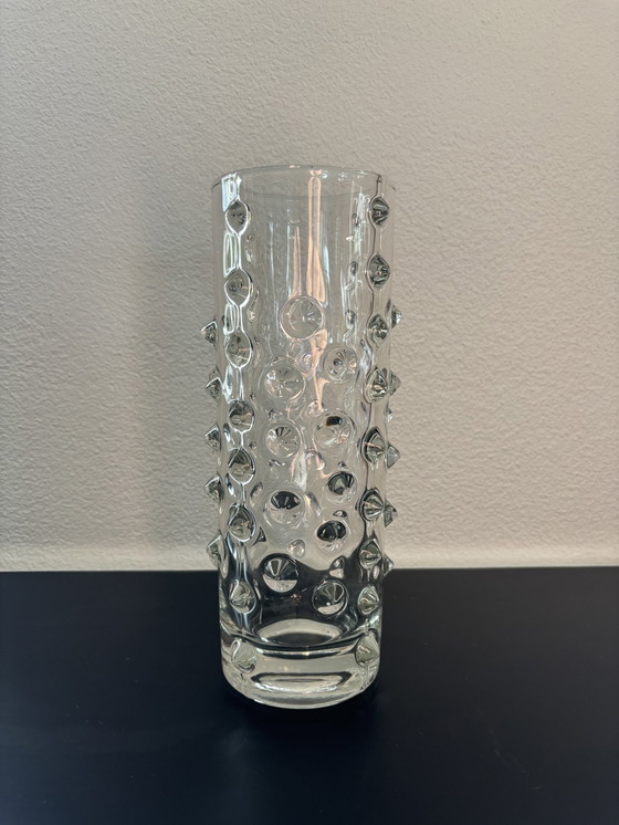 Image 1 of 1970’S Sklo Union Glass Vase By Pavel Panek 