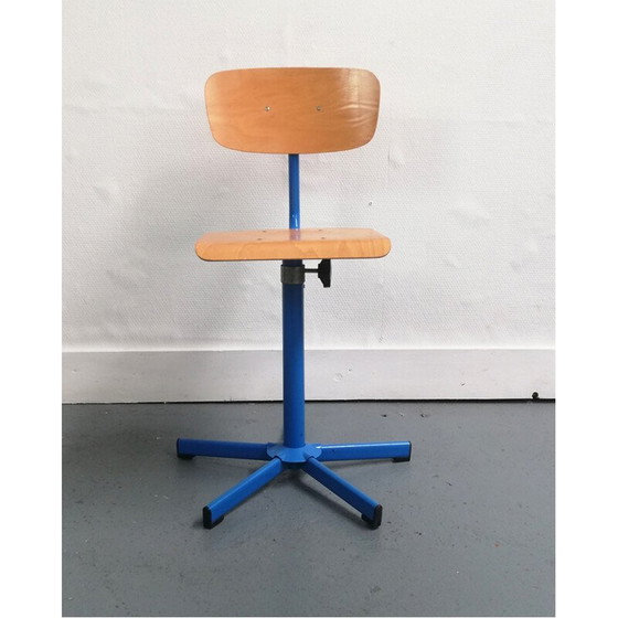 Image 1 of Sedia da laboratorio vintage