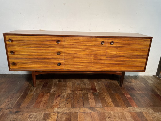 Image 1 of Vintage Zebrano Sideboard