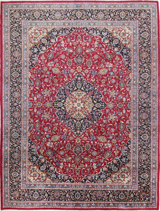 Original hand-knotted Persian carpet Kashmar Fine 387 X 298 Cm Top condition