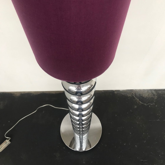 Image 1 of Lampadaire vintage ampoules chromées