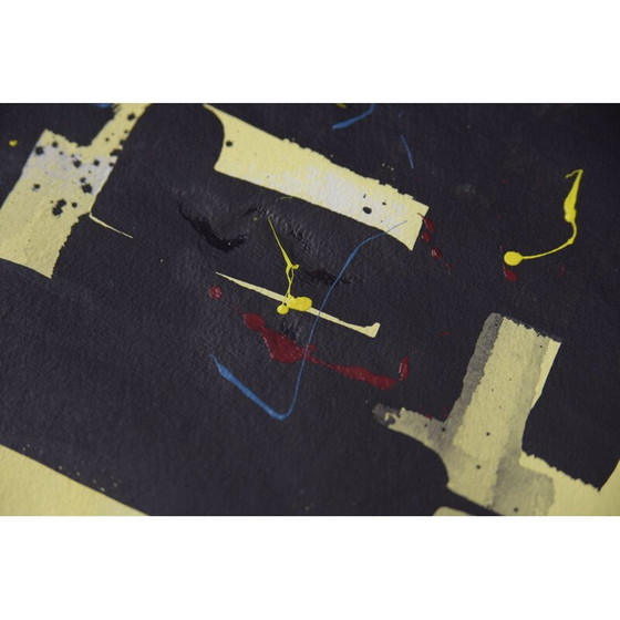 Image 1 of Lithograph vintage par Björn Rönnquist, 1980