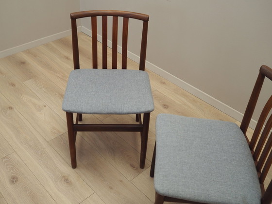 Image 1 of Set Of Two Teak Chairs, Danish Design, 1970S, Production: Denmark