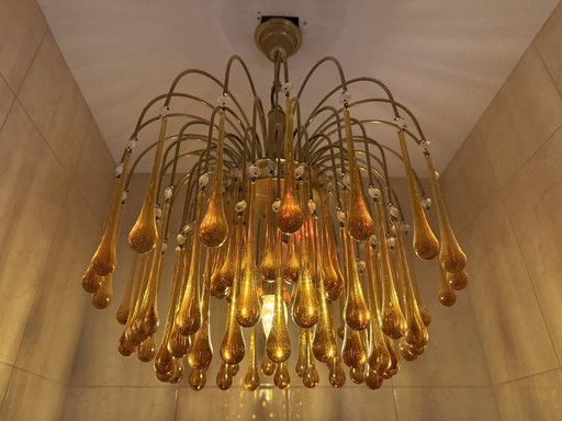 Chandelier Of Murano Glass