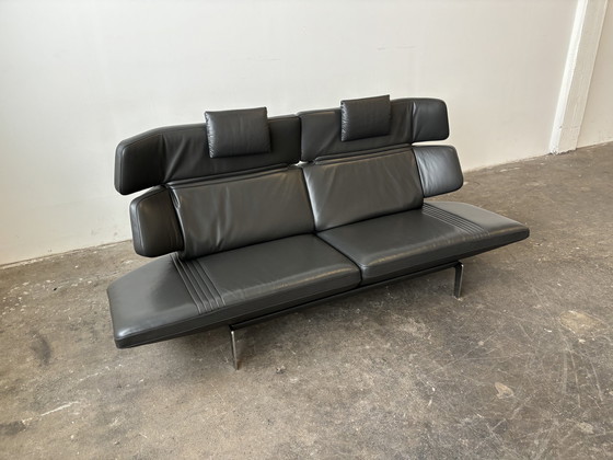 Image 1 of De Sede DS-480 designer sofa couch leather