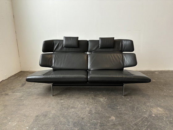 Image 1 of De Sede DS-480 designer sofa couch leather