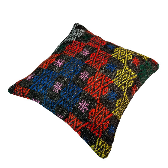 Image 1 of Copricuscino Kilim turco vintage, 45 x 45 cm