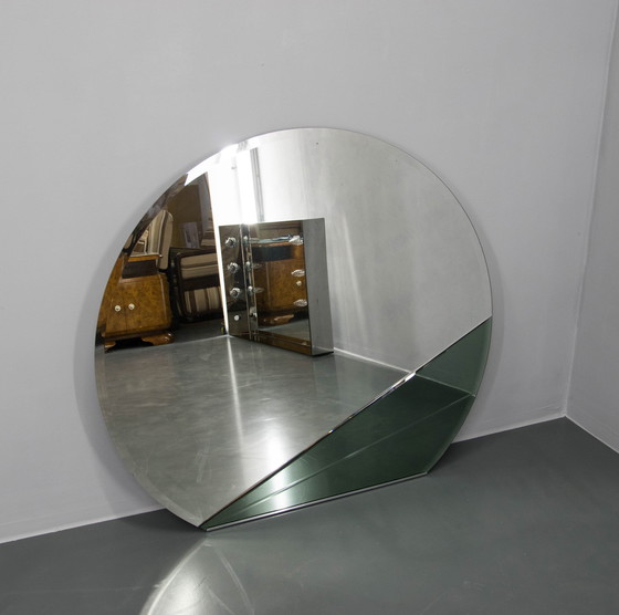 Image 1 of Round Mirror, Italy, 1970S