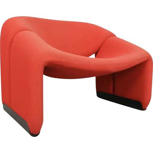 Pair of vintage F598 chairs by Pierre Paulin for Artifort, Netherlands 1972