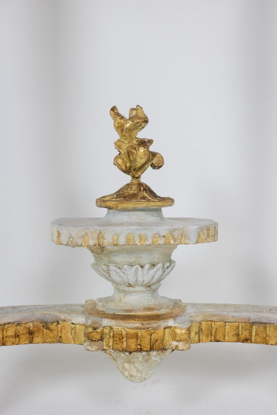 Image 1 of Malot: Pair of Louis XVI Period Lacquered Consoles, Circa 1780