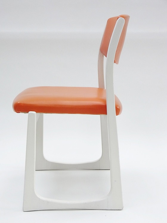 Image 1 of Chair, Orange Skai, 1960S