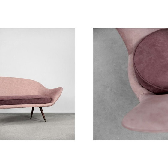 Image 1 of Vintage velvet living room set by Paged, 1972