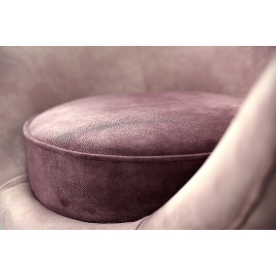 Image 1 of Vintage velvet living room set by Paged, 1972