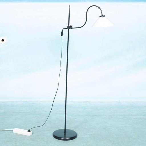 Minimalist floor lamp 1970s adjustable reading lamp