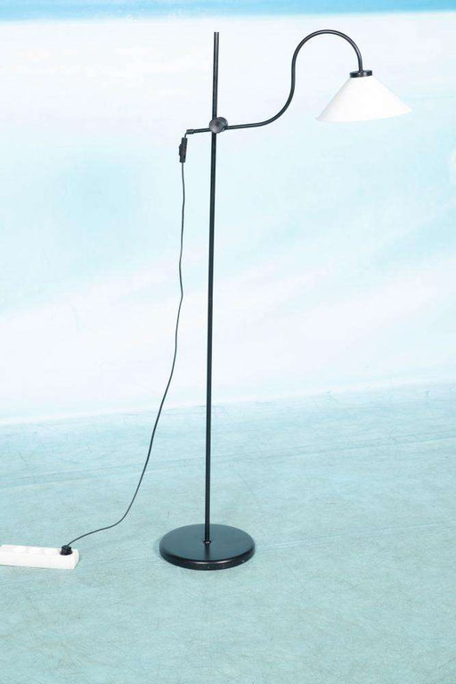 Lampadaire minimaliste des années 1970, lampe de lecture réglable