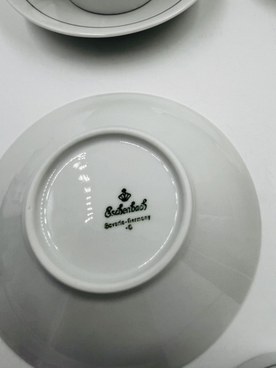 Image 1 of Set Of 6 Eschenbach Cups And Coasters