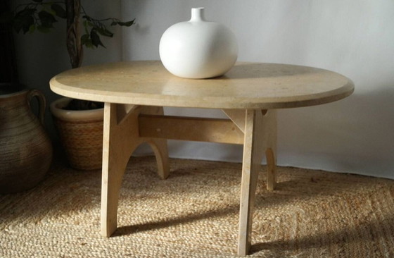 Image 1 of Mesa de centro de piedra natural del siglo XX 