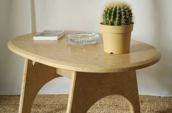 Image 1 of Mesa de centro de piedra natural del siglo XX 