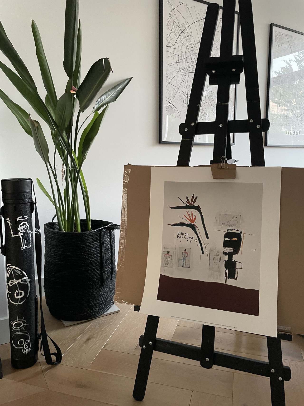 Jean Michel-Basquiat (1960-1988), Bird of Paradise, 1985