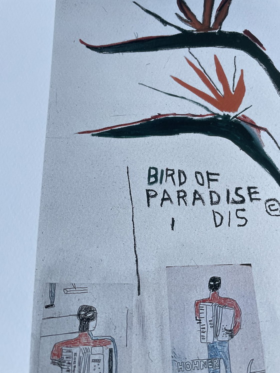 Image 1 of Jean Michel-Basquiat (1960-1988), Bird of Paradise, 1985, Copyright Estate of Jean-Michel Basquiat, Licensed by Artestar N