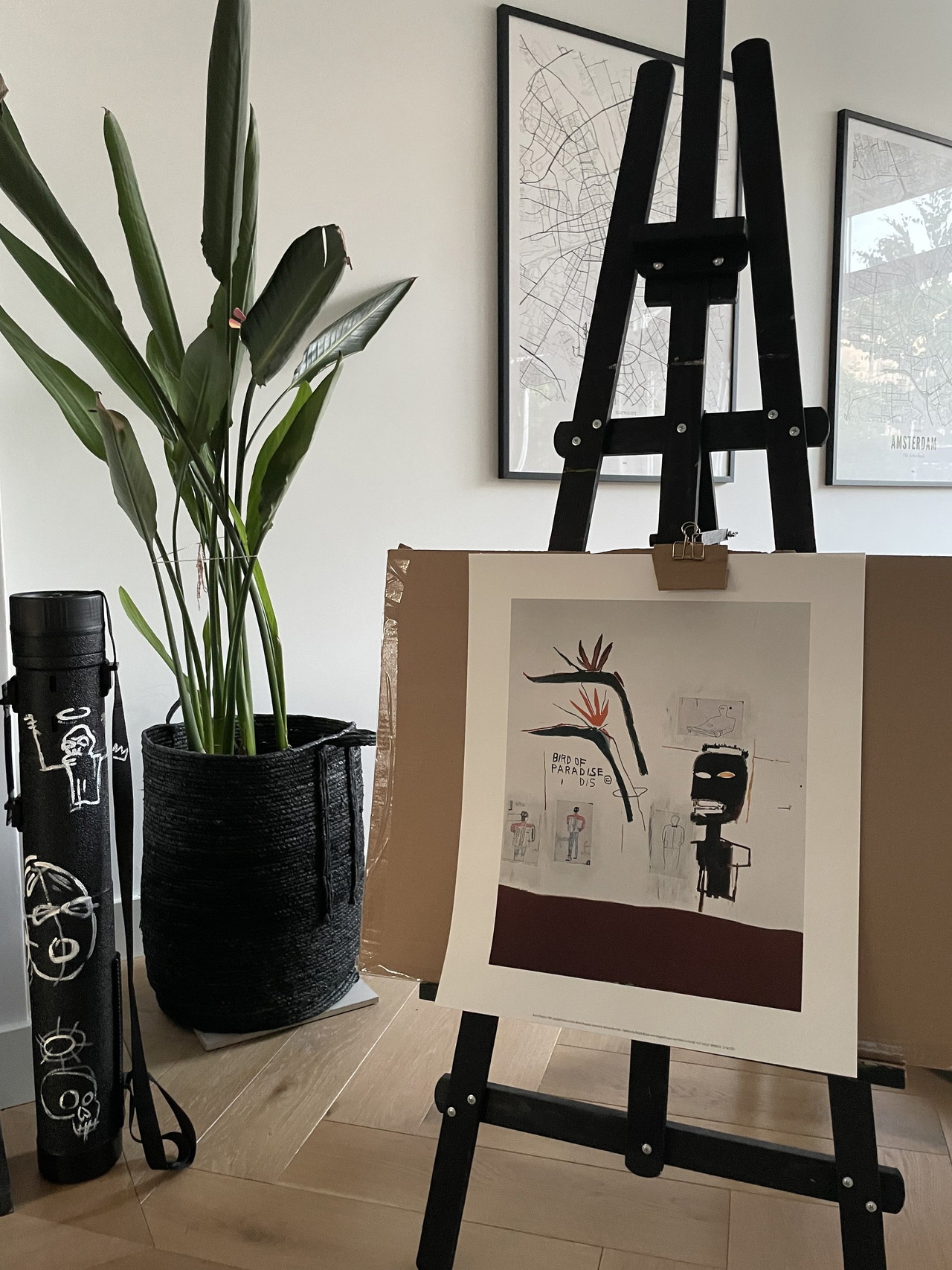 Jean Michel-Basquiat (1960-1988), Bird of Paradise, 1985